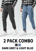 Combo Men Denim Overalls Sports Harness Feet Harlan Casual Trousers